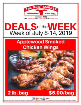 Applewood Smoked Chicken Wings