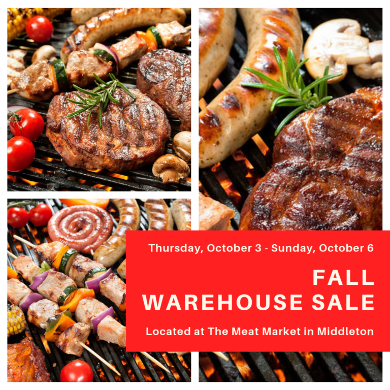 Fall Warehouse Sale 2019