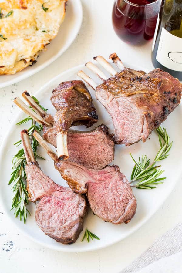 Frenched racks of lamb are now on sale!