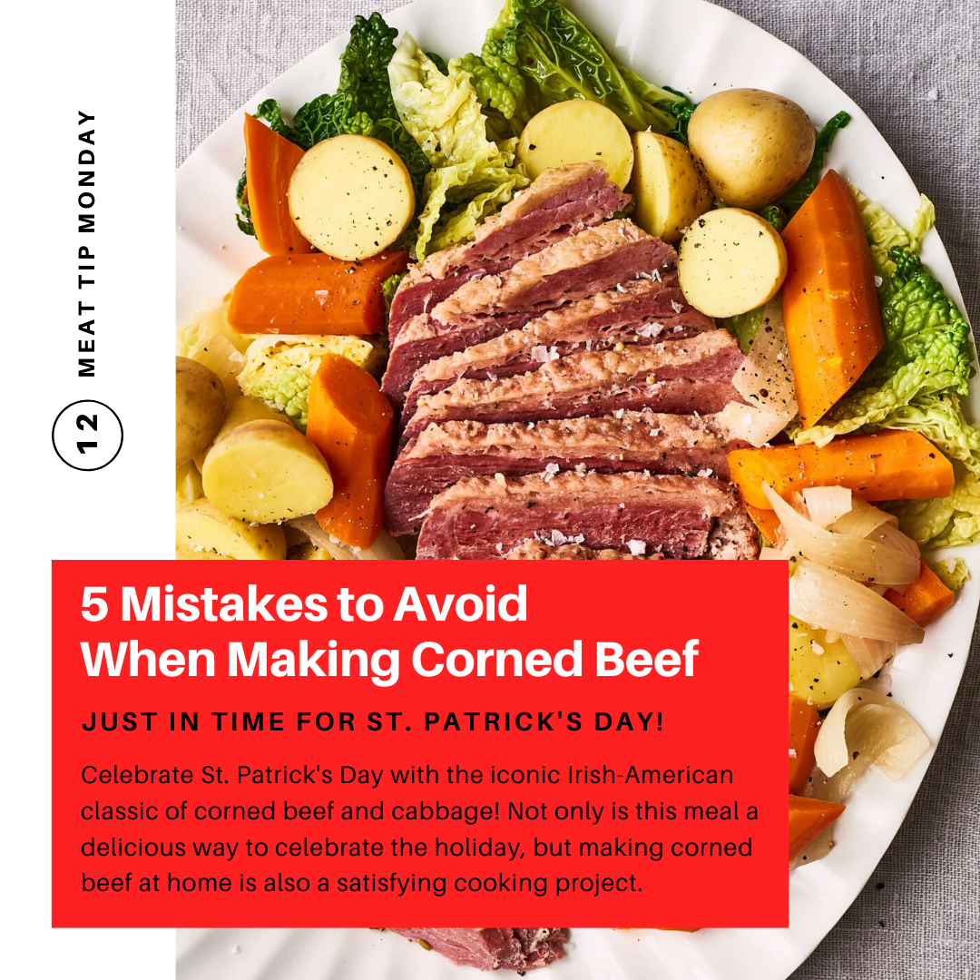 5 Mistakes to Avoid When Making Corned Beef