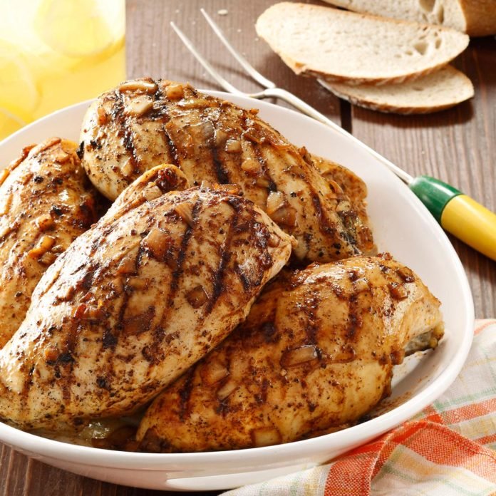 Grilled Barbecue Chicken