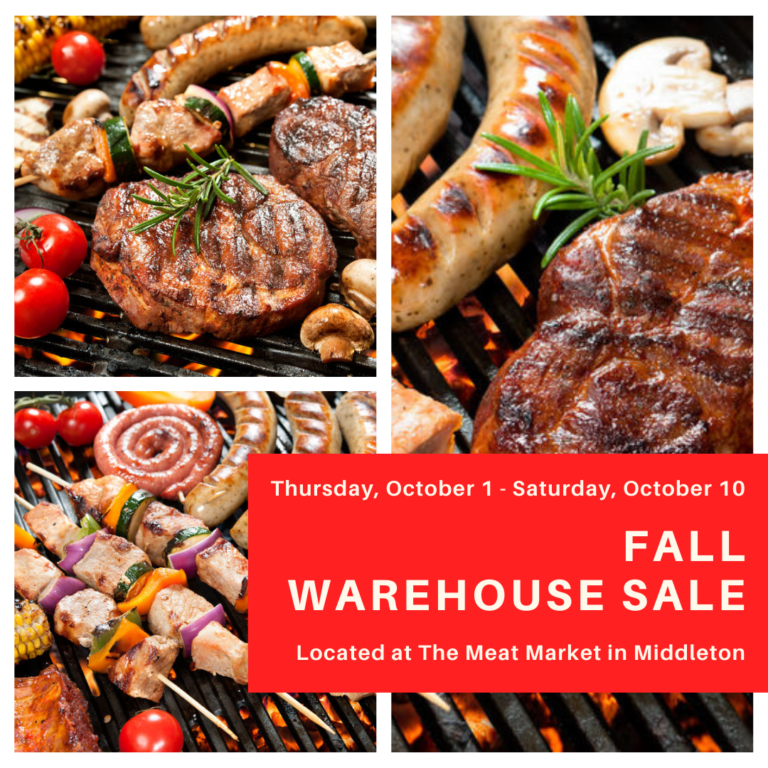 Fall Warehouse Sale 2020