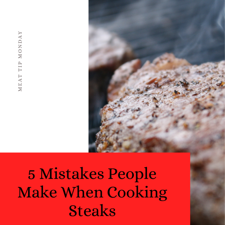 5 Mistakes People Make When Cooking Steaks
