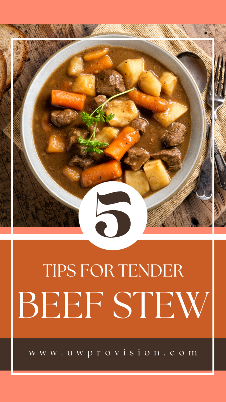 5 Tips to Making thew Tenderest Beef Stew