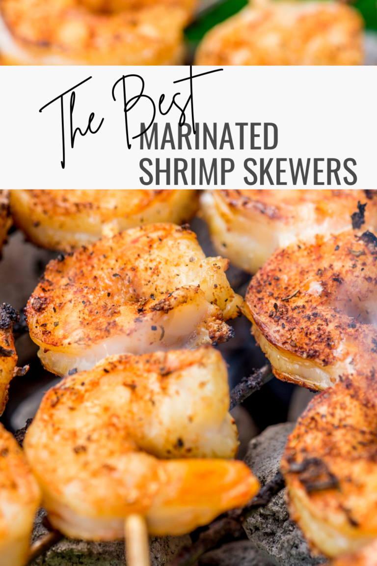 The Best Marinated Shrimp Skewers