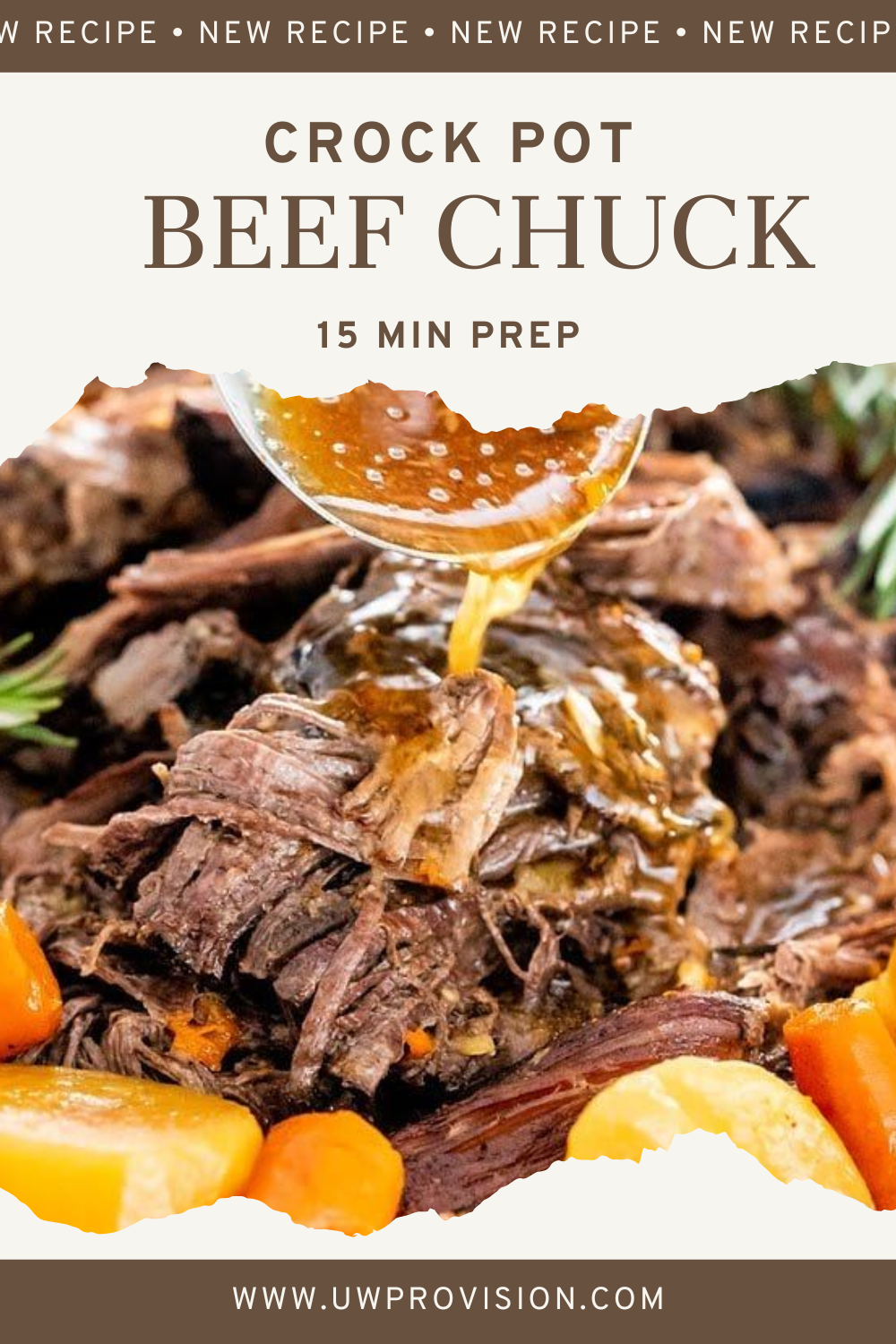 Crock Pot Beef Chuck Roast UW Provision Company