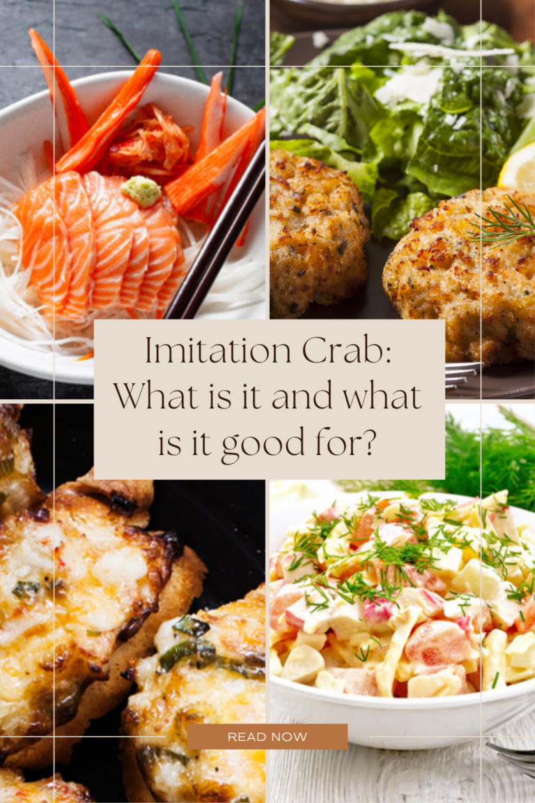 Imitation Crab: What is it and what is it good for?