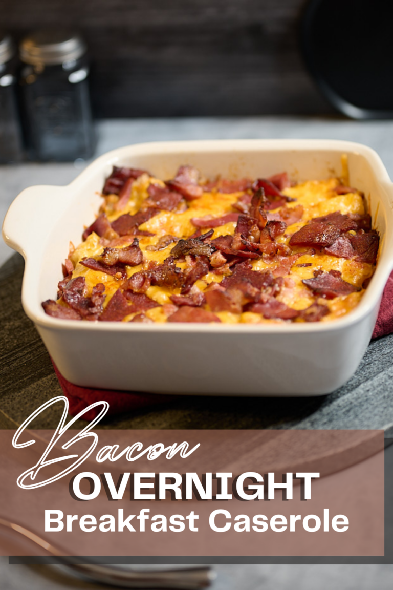 Bacon Overnight Breakfast Casserole