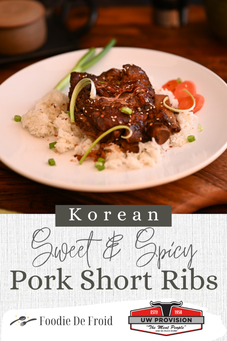 Korean Sweet & Spicy Pork Short Ribs