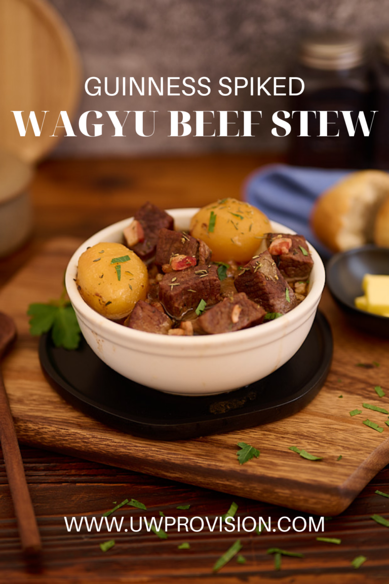 Guinness Spiked Wagyu Beef Stew
