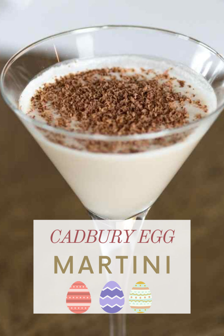 Cadbury Egg Martini🍸