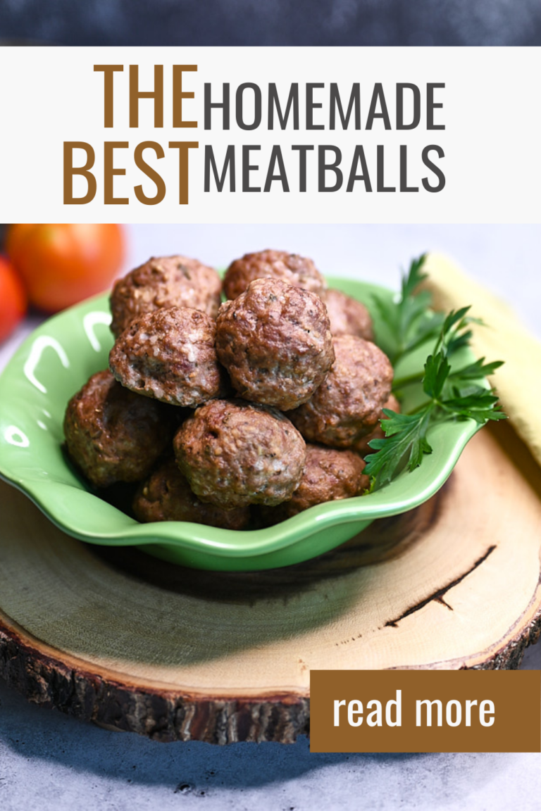 The Best Homemade Meatballs
