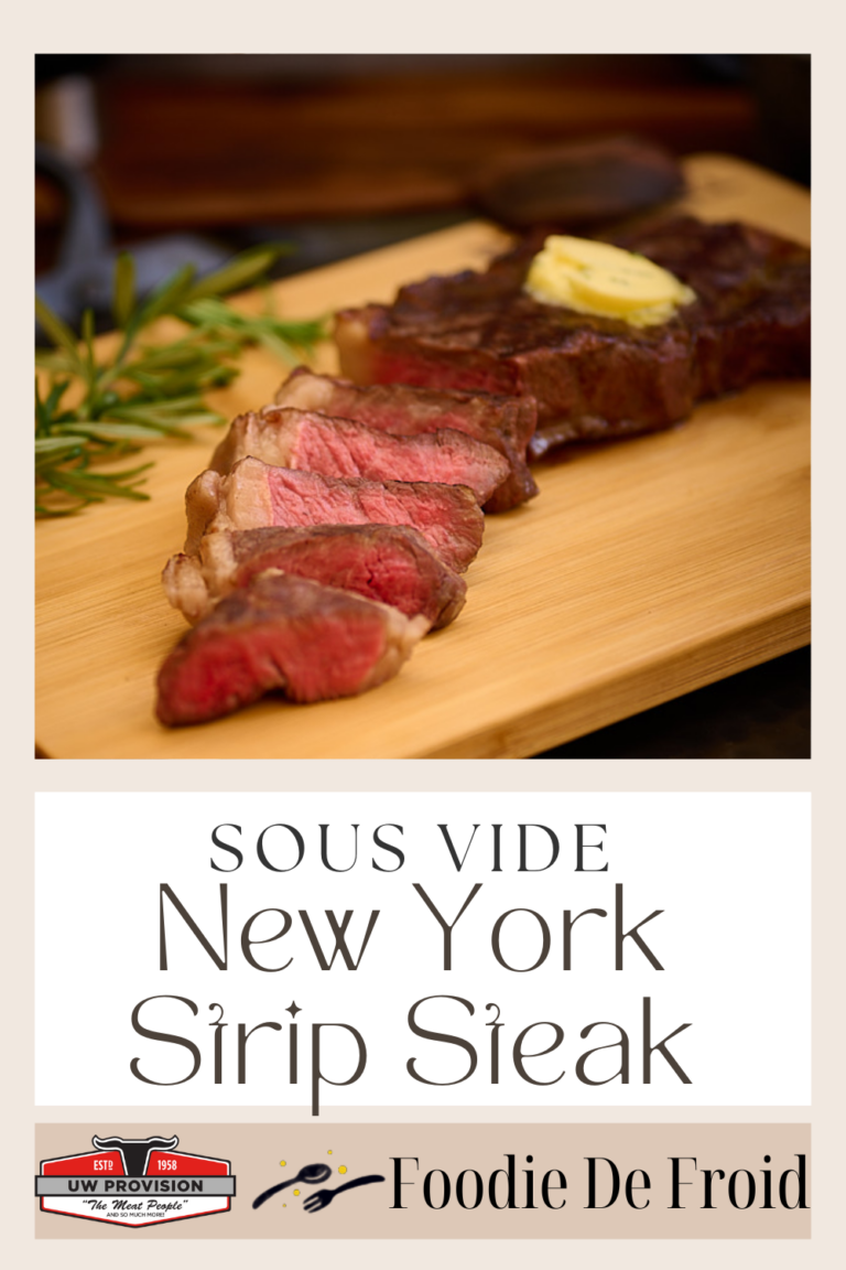 Sous Vide New York Strip Steak