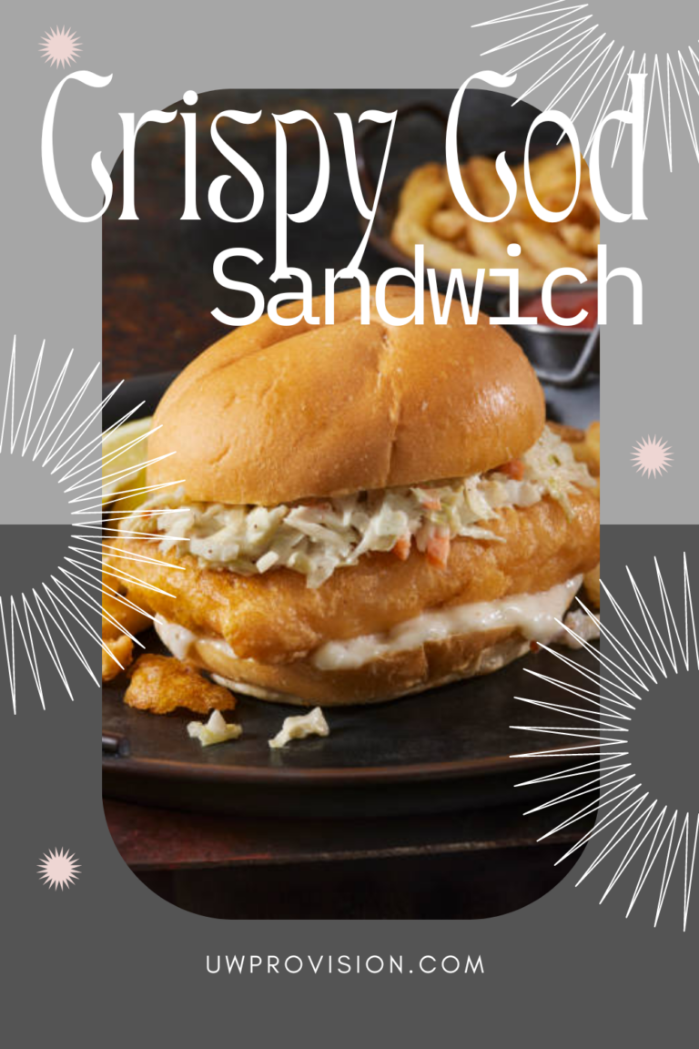 Crispy Cod Sandwich
