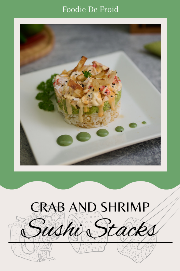 Crab and Shrimp Sushi Stacks