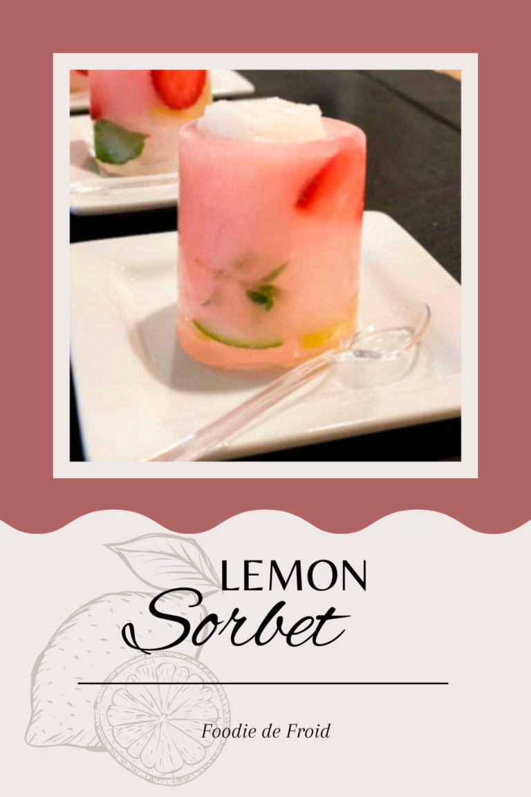 Lemon Sorbet