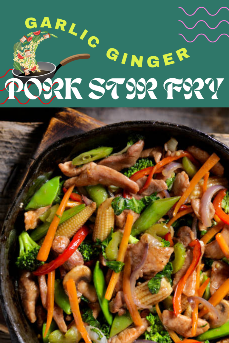 Garlic Ginger Pork Stir Fry - UW Provision Company