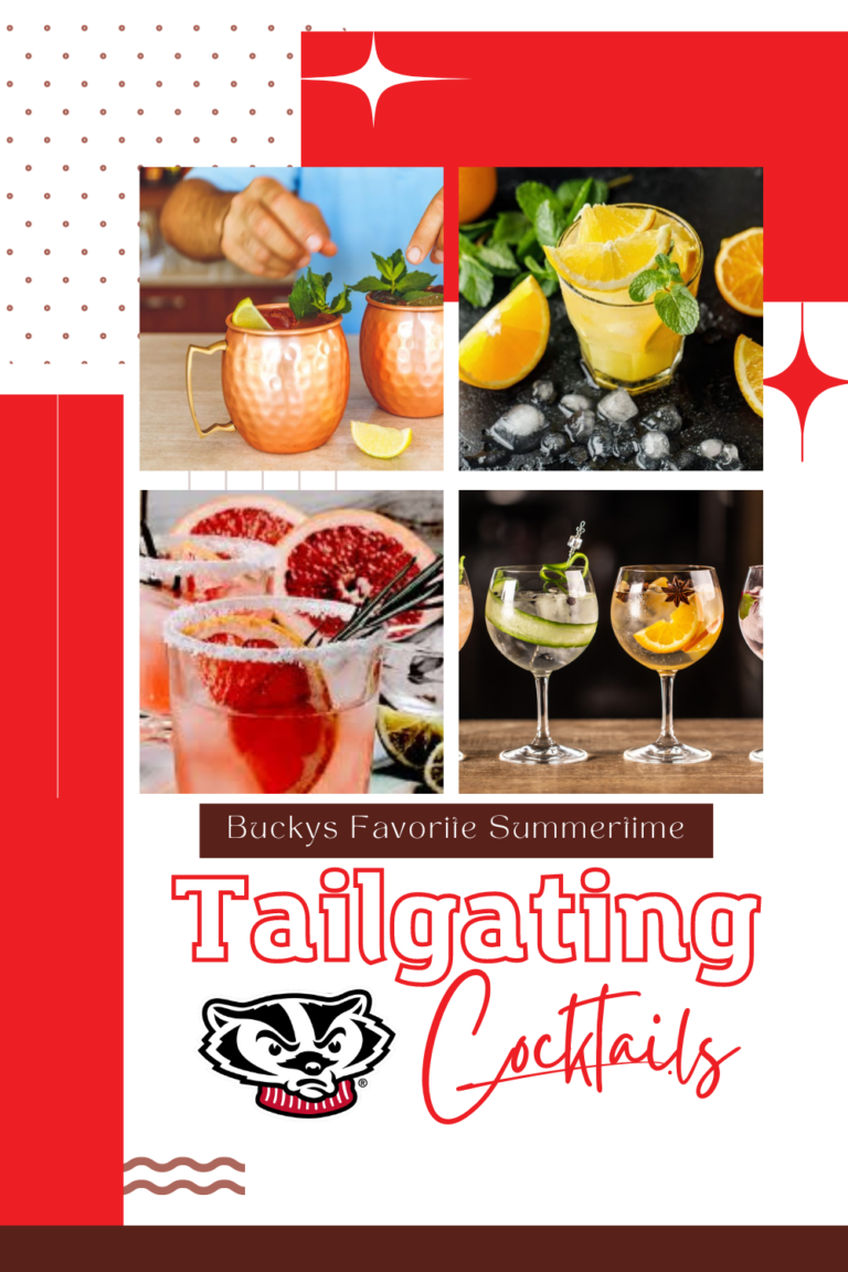 Bucky’s Favorite Summer Tailgating Cocktails