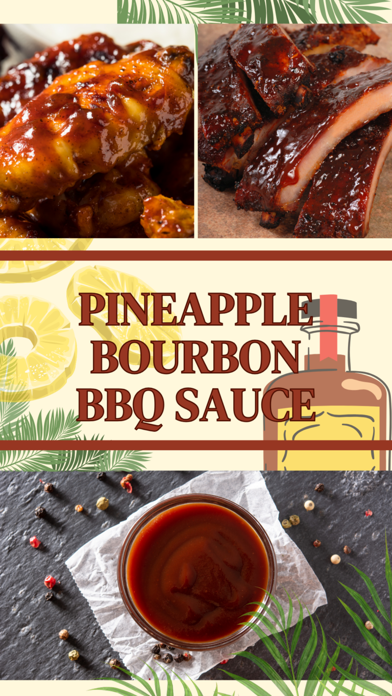 Pineapple Bourbon Barbecue Sauce