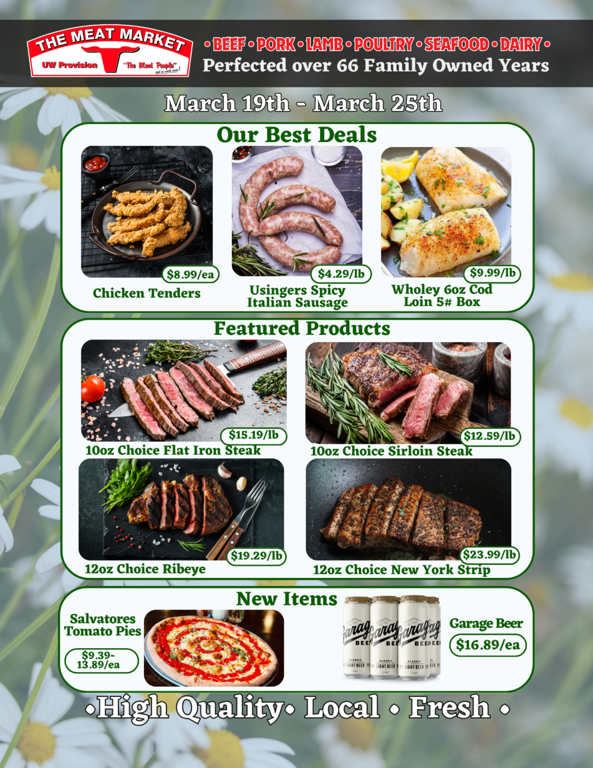 Deals of the Week - UW Provision Company