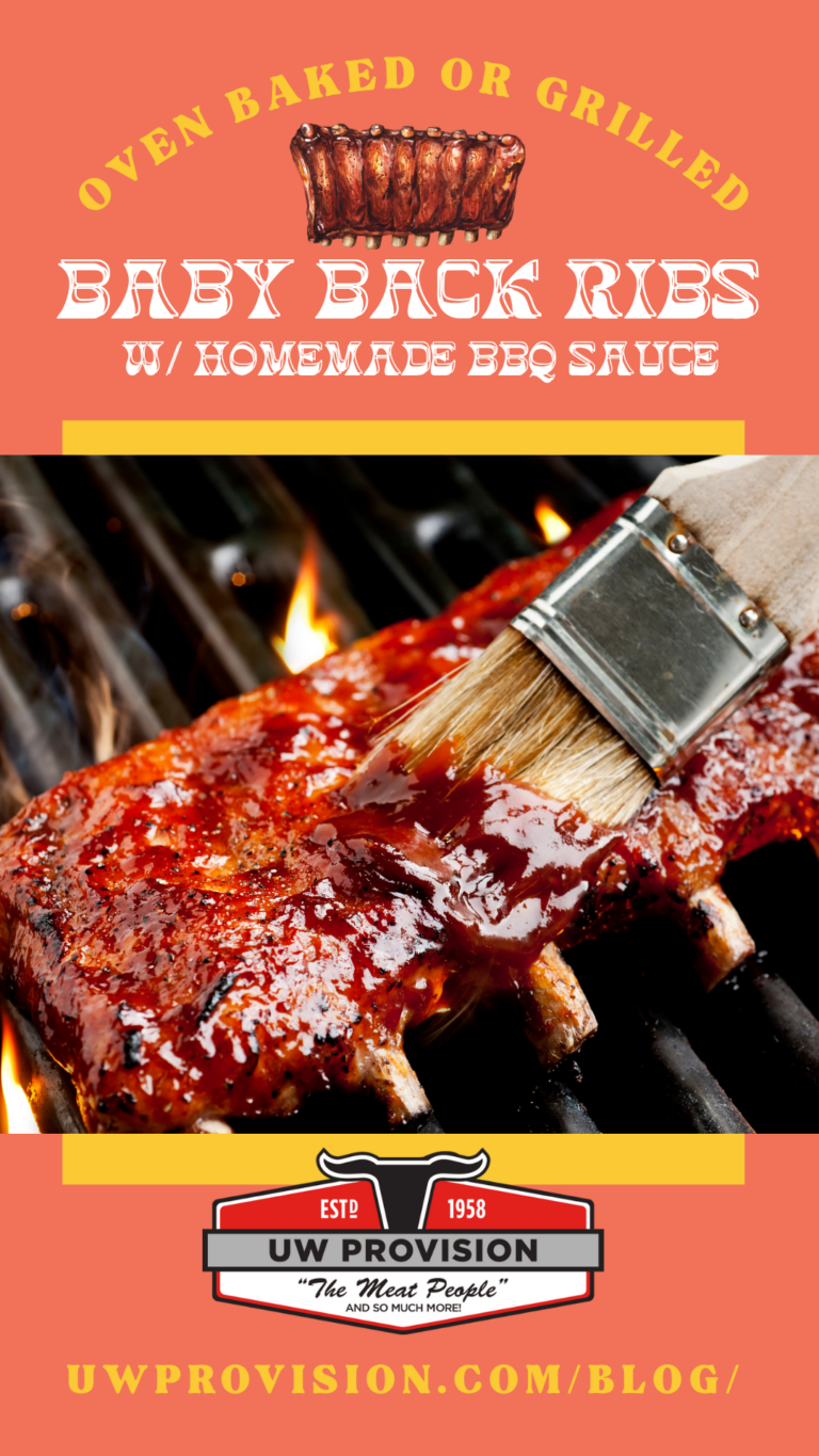 Baby Back Ribs with Homemade BBQ Sauce