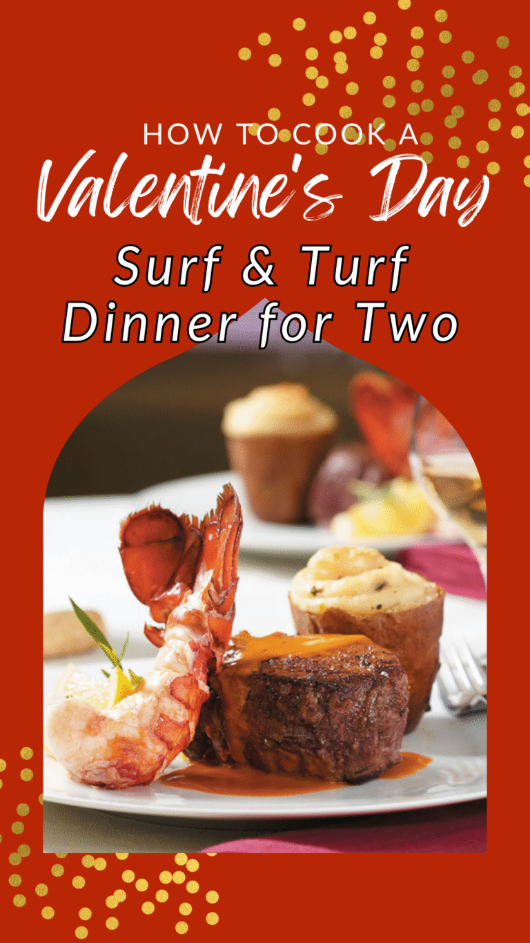 How to cook a Surf and Turf Dinner for Two